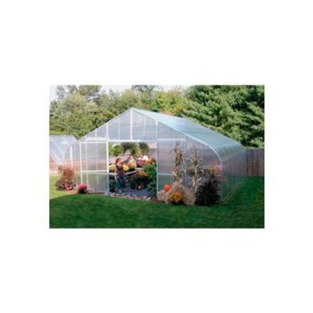 CLEARSPAN 30x12x72 Solar Star Greenhouse w/Poly Top and Ends, Roll-Up Sides 106312R
